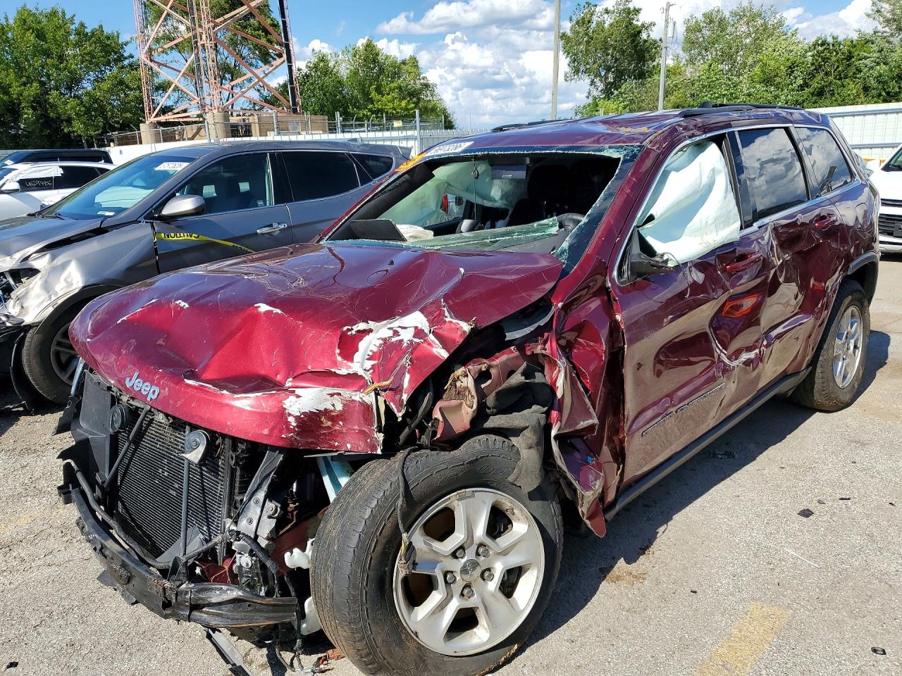 2017 JEEP GRAND CHER LAREDO | 1C4RJFAG2HC802417 | UPCARS