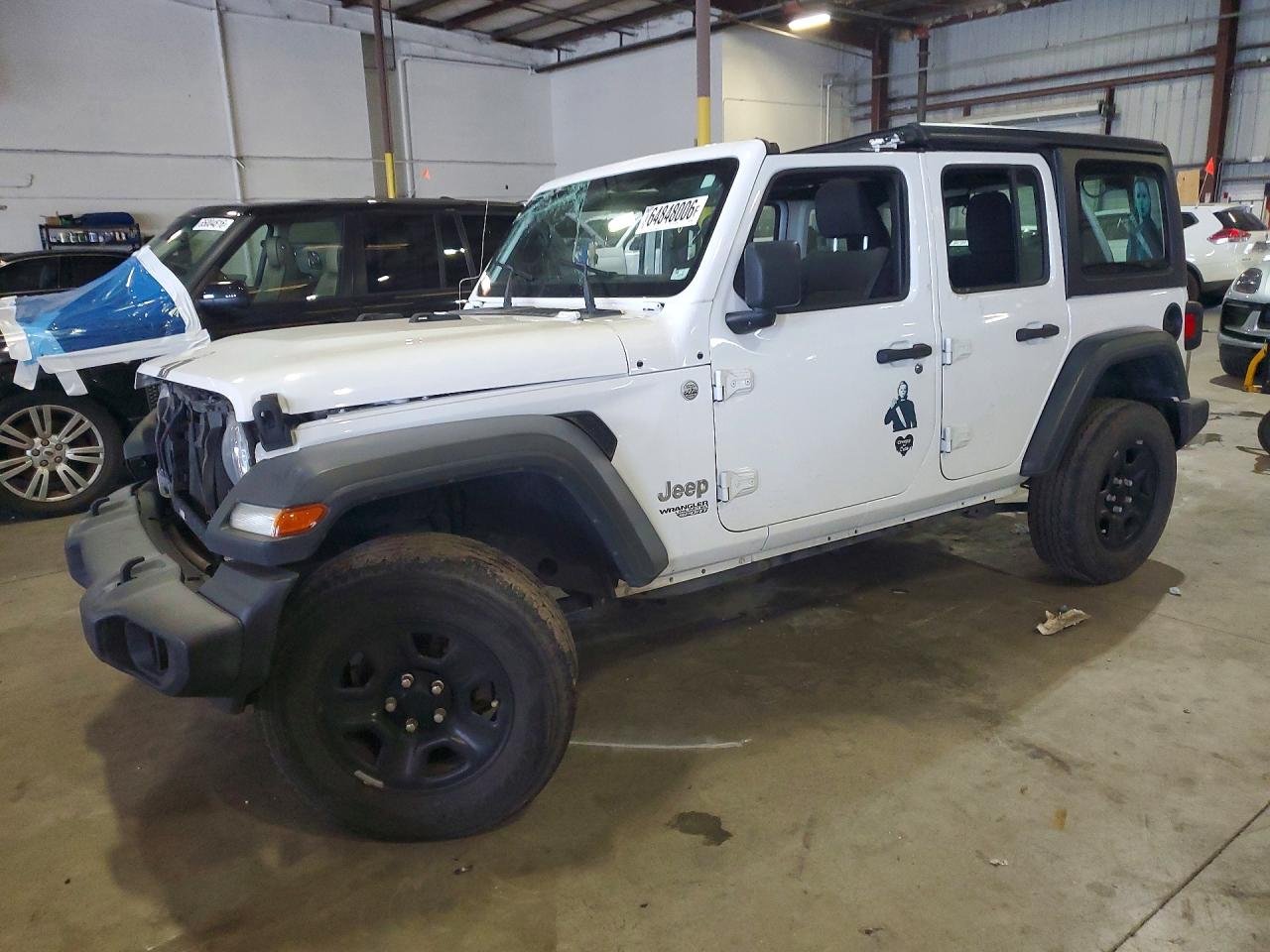 2018 JEEP WRANGLER SPORT | 1C4HJXDG5JW139863 | UPCARS