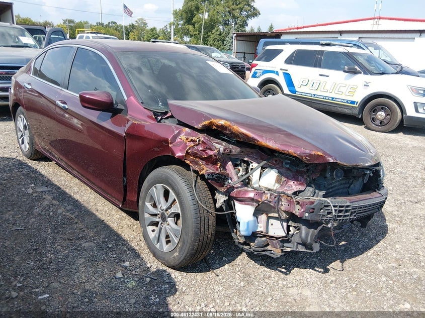 2014 HONDA ACCORD LX | 1HGCR2F38EA156886 | UPCARS