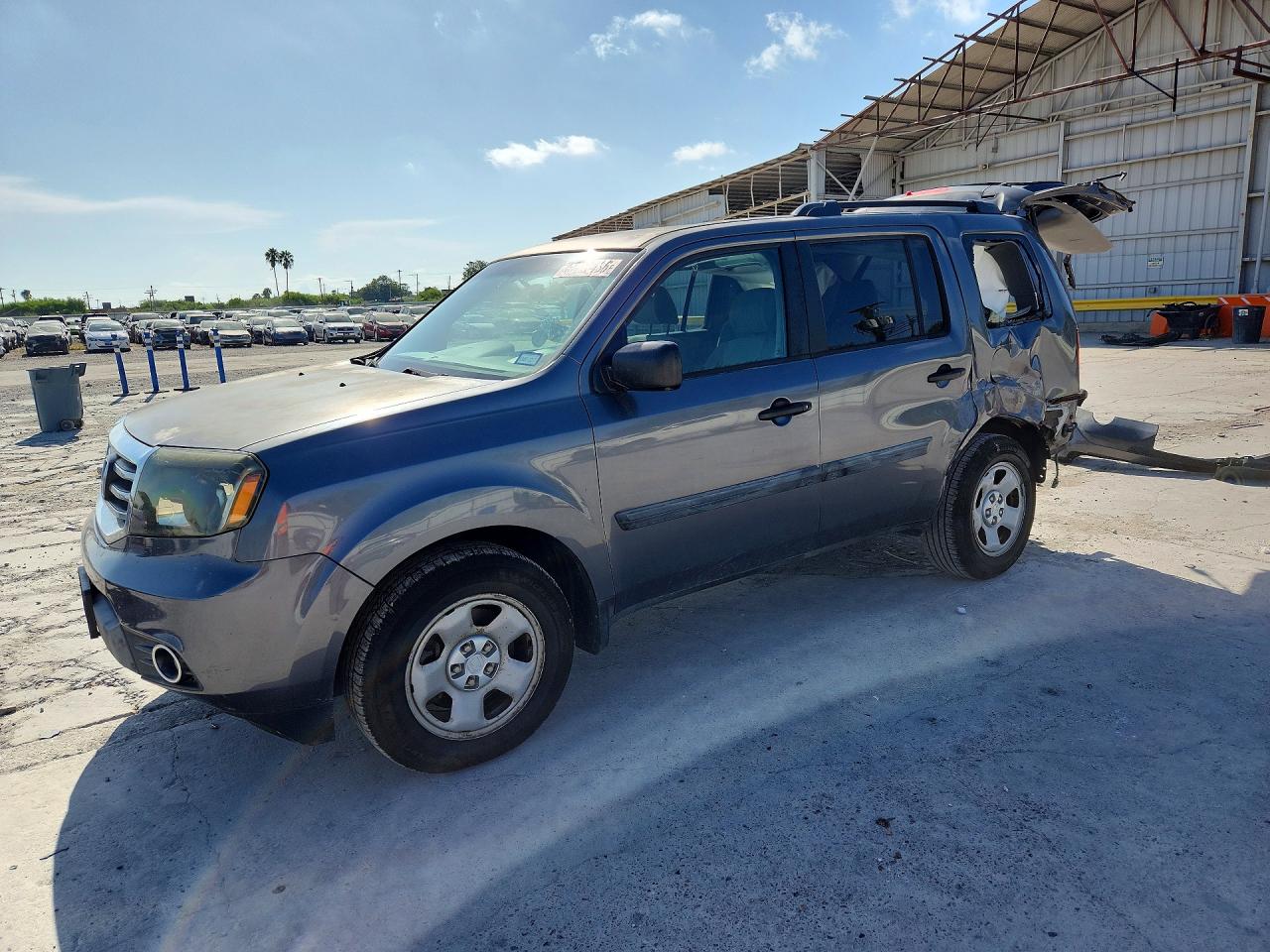 2015 HONDA PILOT LX | 5FNYF3H23FB003266 | UPCARS
