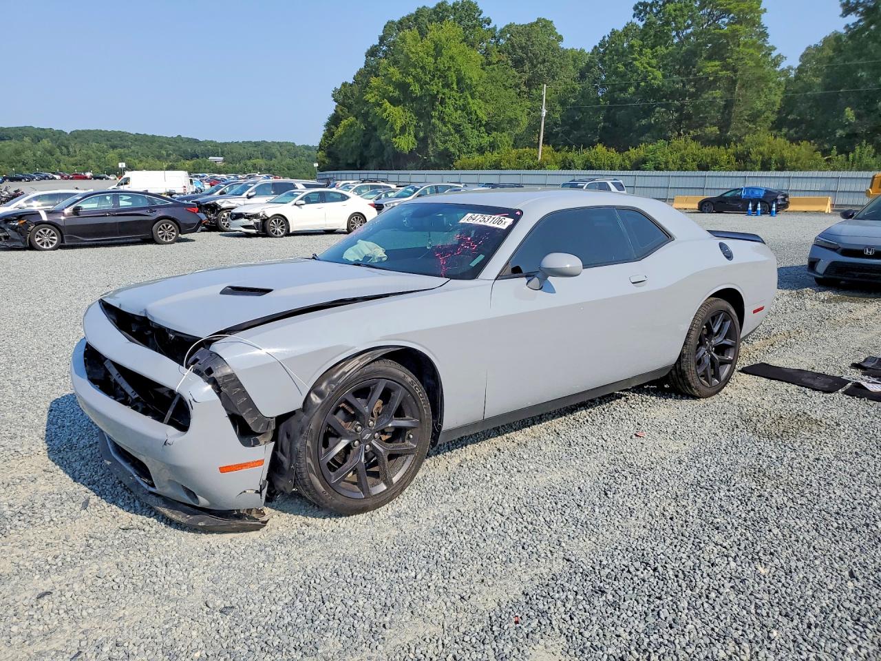 2022 DODGE CHALLENGER SXT | 2C3CDZAG2NH185225 | UPCARS