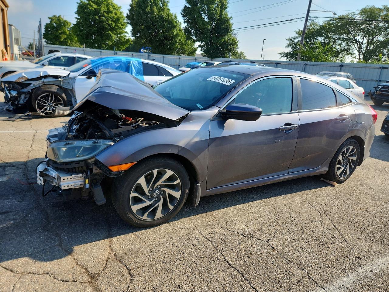 2017 HONDA CIVIC EX | 2HGFC2F70HH564211 | UPCARS