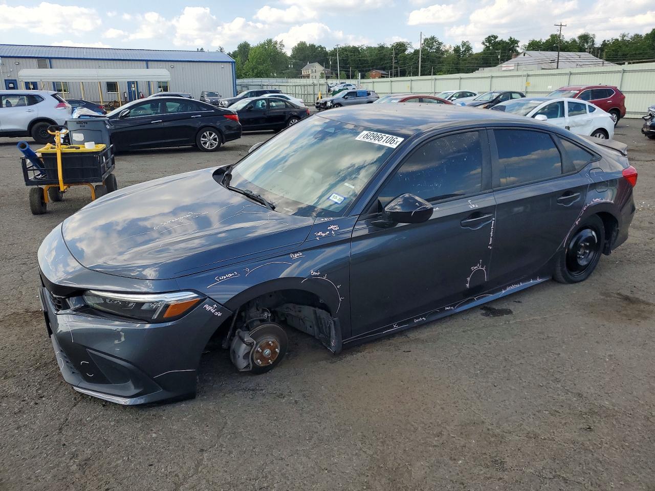 2022 HONDA CIVIC | 2HGFE2F55NH605856 | UPCARS