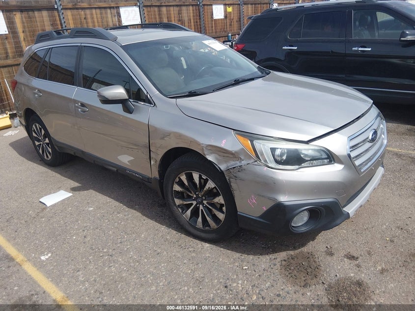 2016 SUBARU OUTBACK 3.6R LIMITED | 4S4BSENC5G3343751 | UPCARS