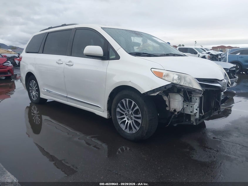 2018 TOYOTA SIENNA XLE 8 PASSENGER | 5TDYZ3DC6JS912130 | UPCARS