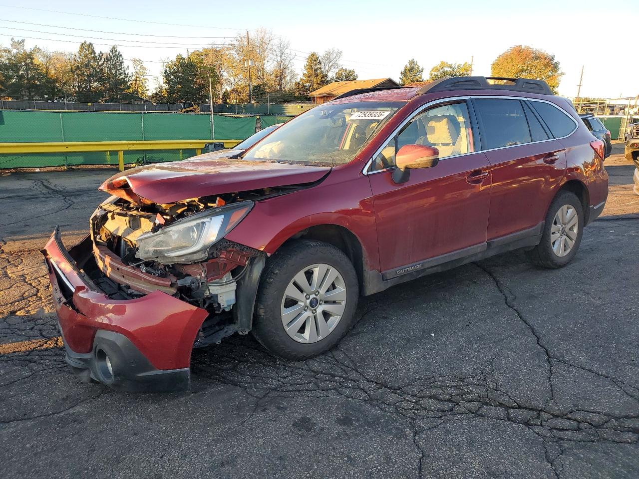 2019 SUBARU OUTBACK 2.5I PREMIUM | 4S4BSAFCXK3316643 | UPCARS