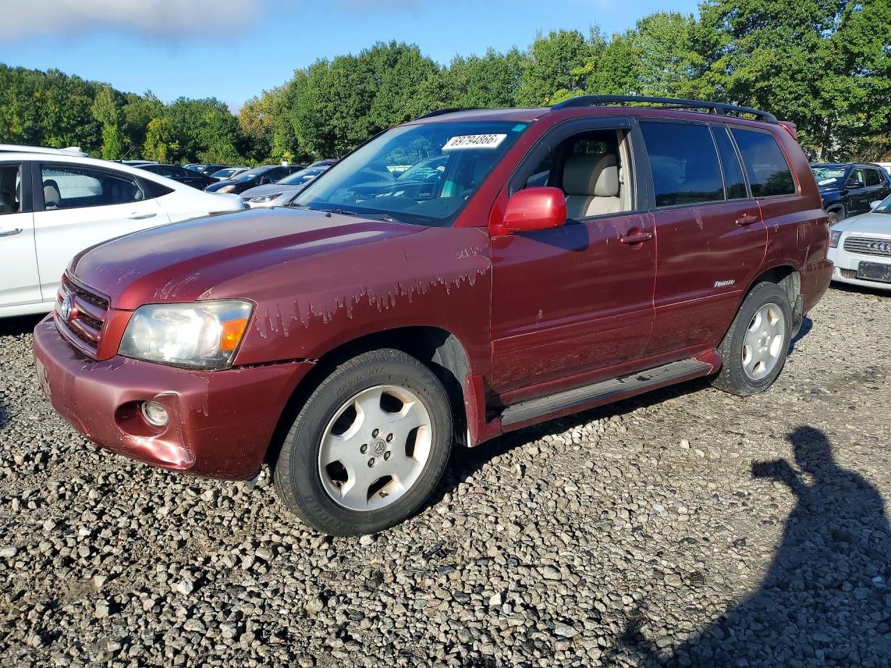 2007 TOYOTA HIGHLANDER LIMITED | JTEEP21A170195522 | UPCARS