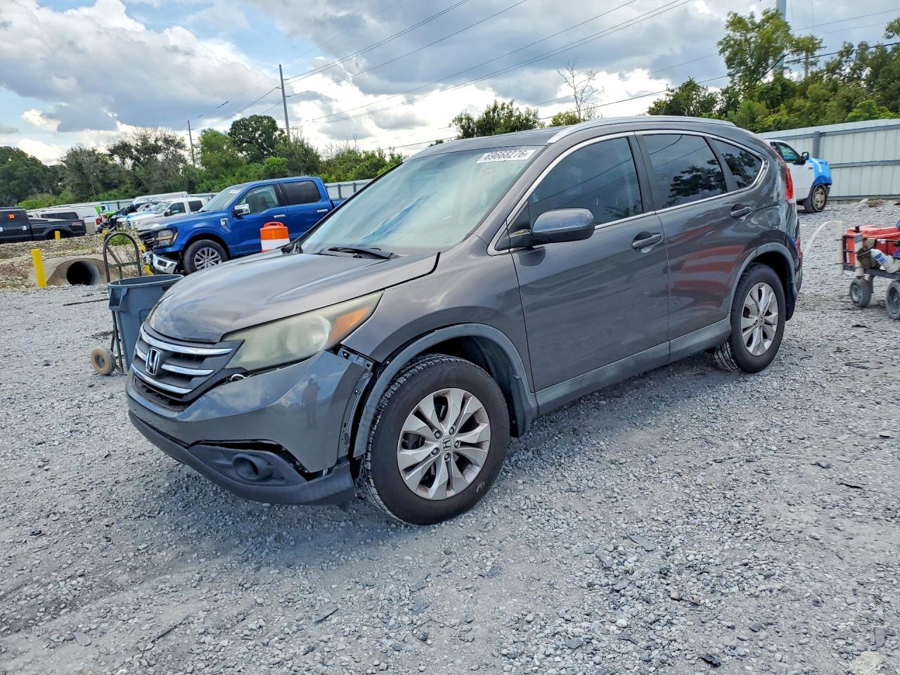 2013 HONDA CRV EXL | 2HKRM3H78DH520700 | UPCARS