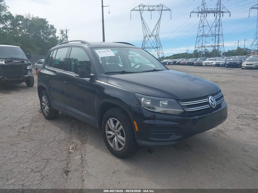 2016 VOLKSWAGEN TIGUAN S | WVGAV7AX6GW542684 | UPCARS