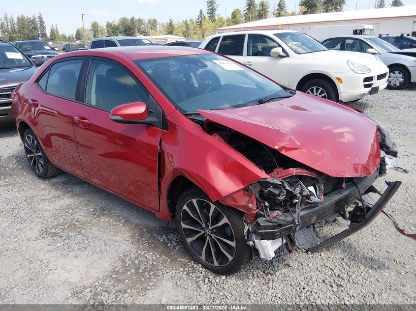2017 TOYOTA COROLLA SE | 5YFBURHE7HP622291 | UPCARS