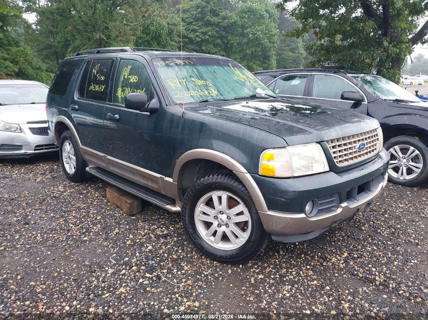 2003 FORD EXPLORER EDDIE BAUER | 1FMZU74W03ZA09022 | UPCARS