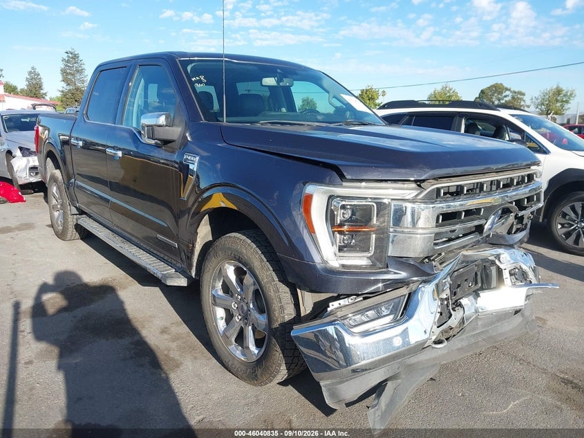 2022 FORD F-150 LARIAT | 1FTFW1ED5NFA72133 | UPCARS