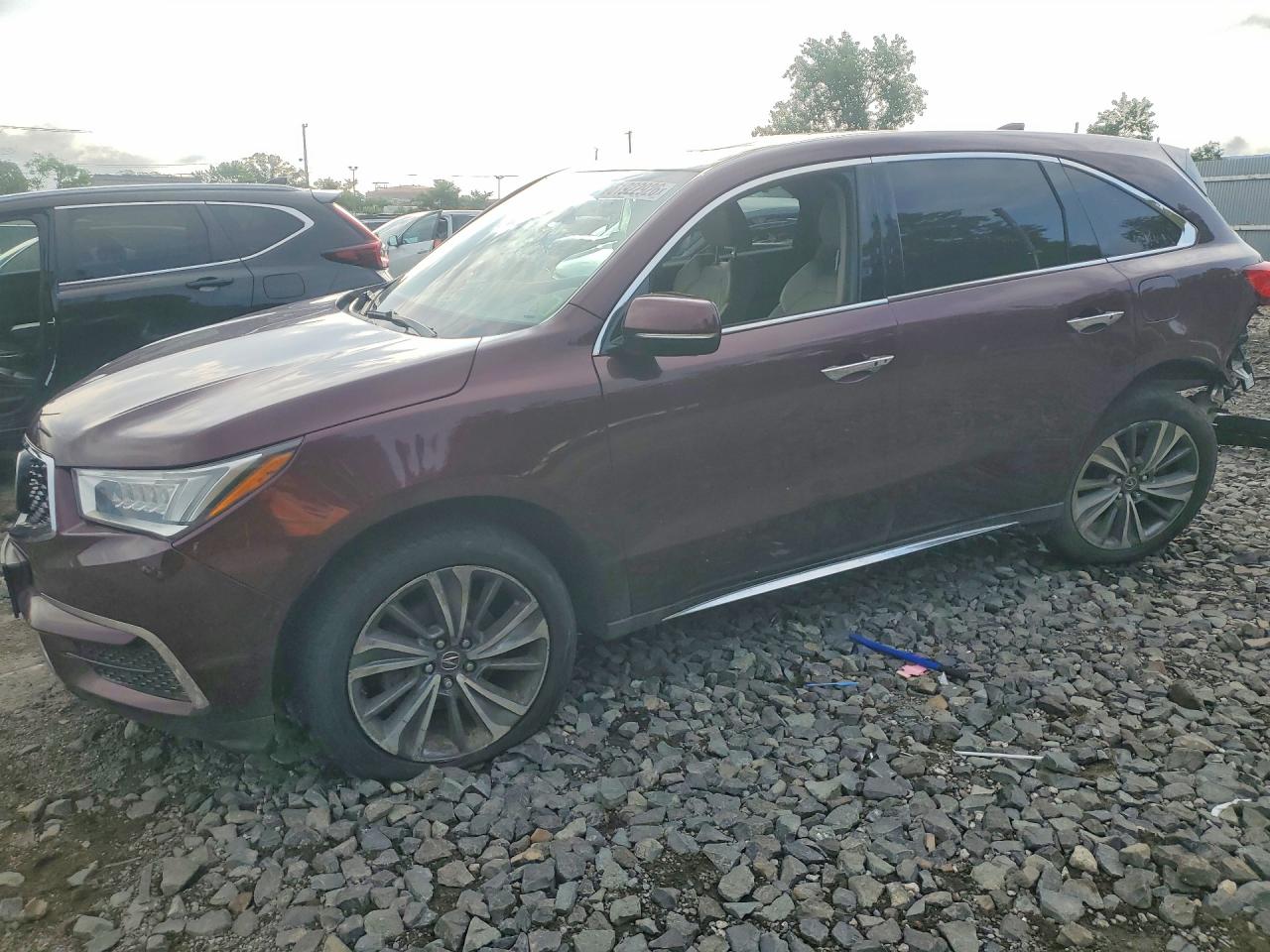 2017 ACURA MDX TECHNOLOGY | 5FRYD4H50HB011669 | UPCARS