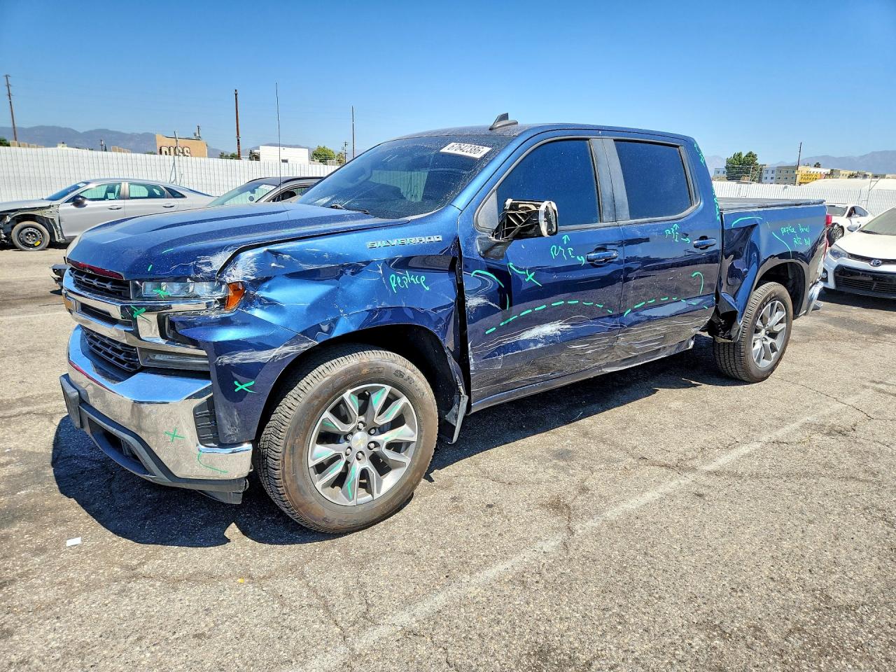 2020 CHEVROLET SILVERADO C1500 LT | 1GCPWCED0LZ153911 | UPCARS