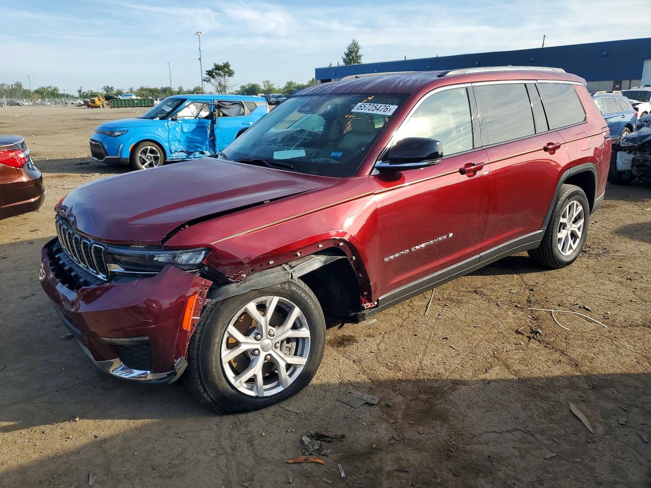 2021 JEEP CHEROKEE L LIMITED | 1C4RJKBGXM8134029 | UPCARS