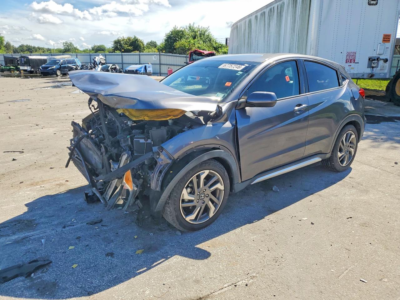 2019 HONDA HR-V LX | 3CZRU5H34KM728907 | UPCARS