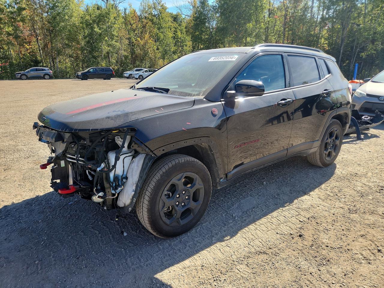 2023 JEEP COMPASS TRAILHAWK | 3C4NJDDN3PT567722 | UPCARS