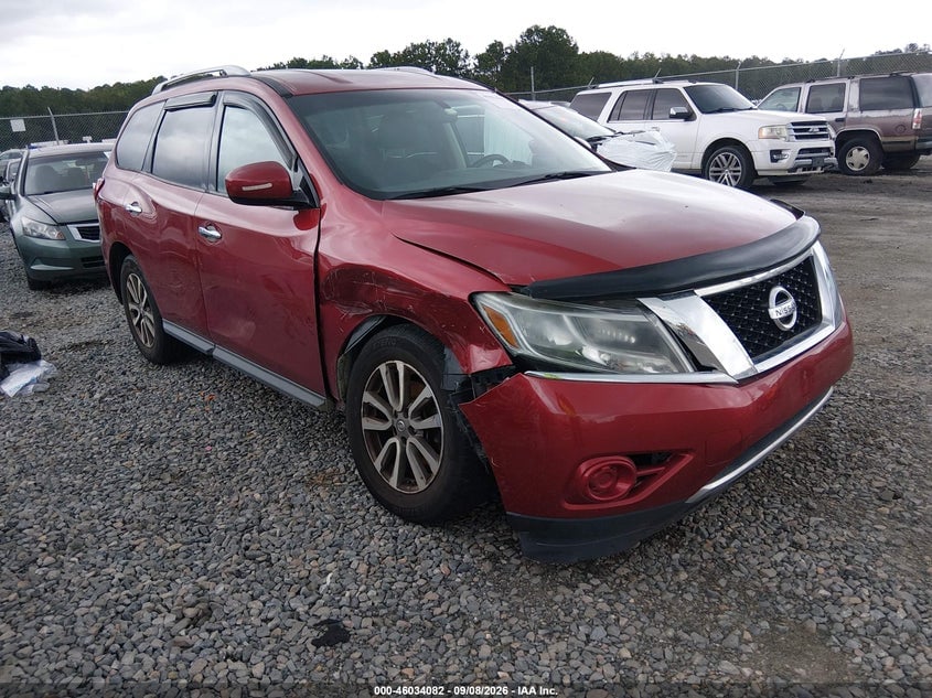 2014 NISSAN PATHFINDER SV | 5N1AR2MN3EC657369 | UPCARS