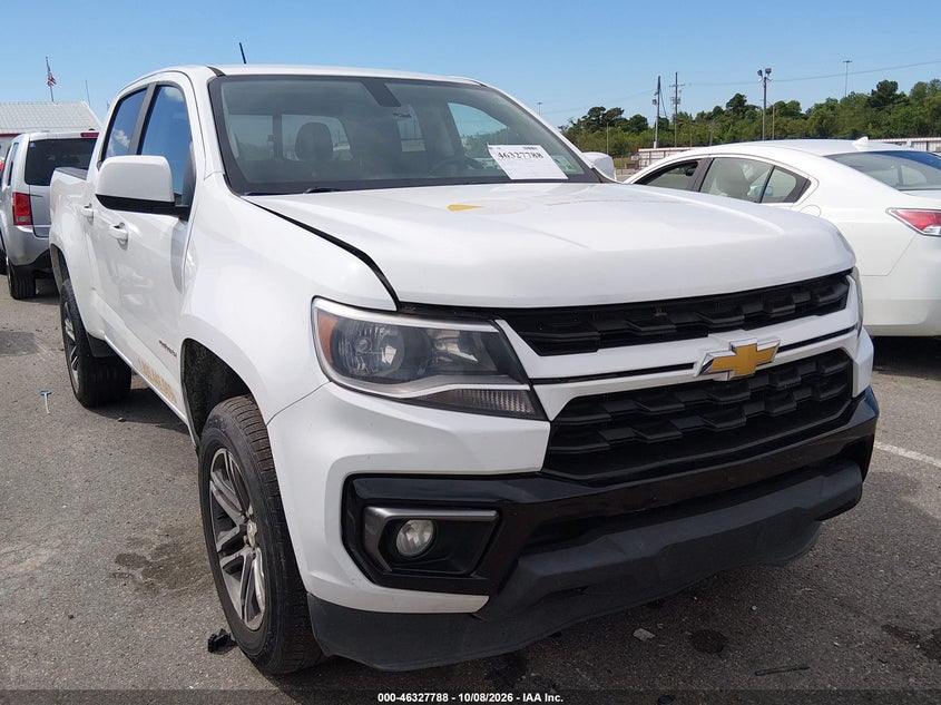 2022 CHEVROLET COLORADO 2WD  SHORT BOX LT | 1GCGSCEN5N1235638 | UPCARS