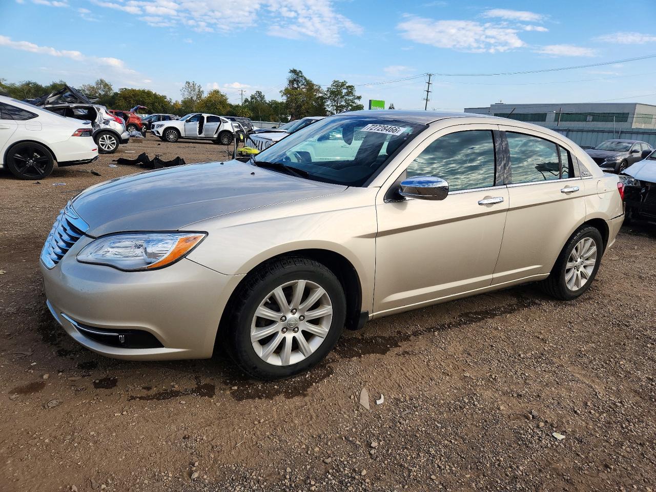 2013 CHRYSLER 200 LIMITED | 1C3CCBCG3DN744035 | UPCARS