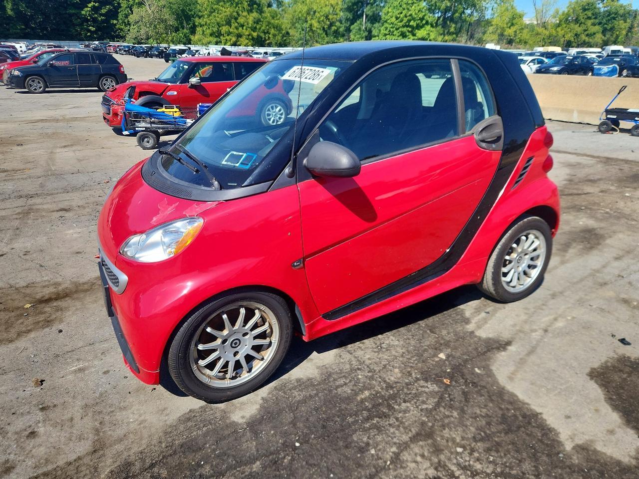 2013 SMART FORTWO PURE | WMEEJ3BA1DK710997 | UPCARS