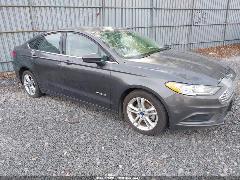 2018 FORD FUSION HYBRID S | 3FA6P0UU6JR235903 | UPCARS
