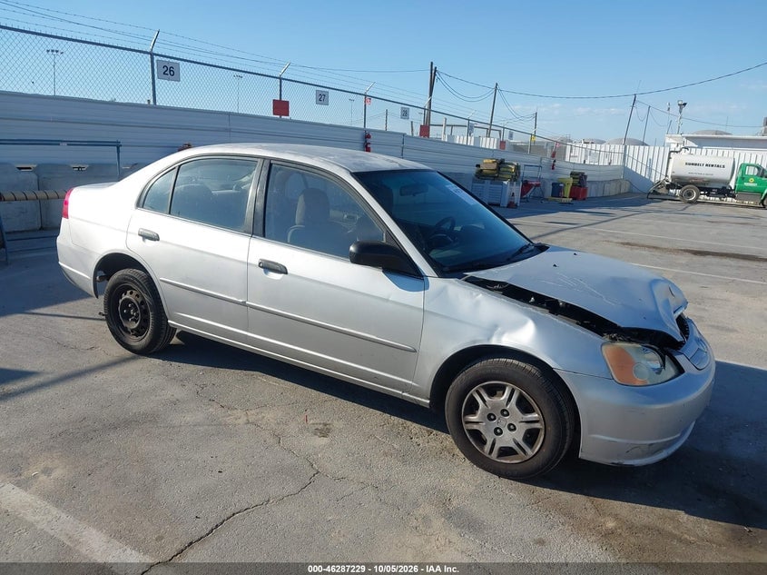 2001 HONDA CIVIC LX | 2HGES16521H508865 | UPCARS