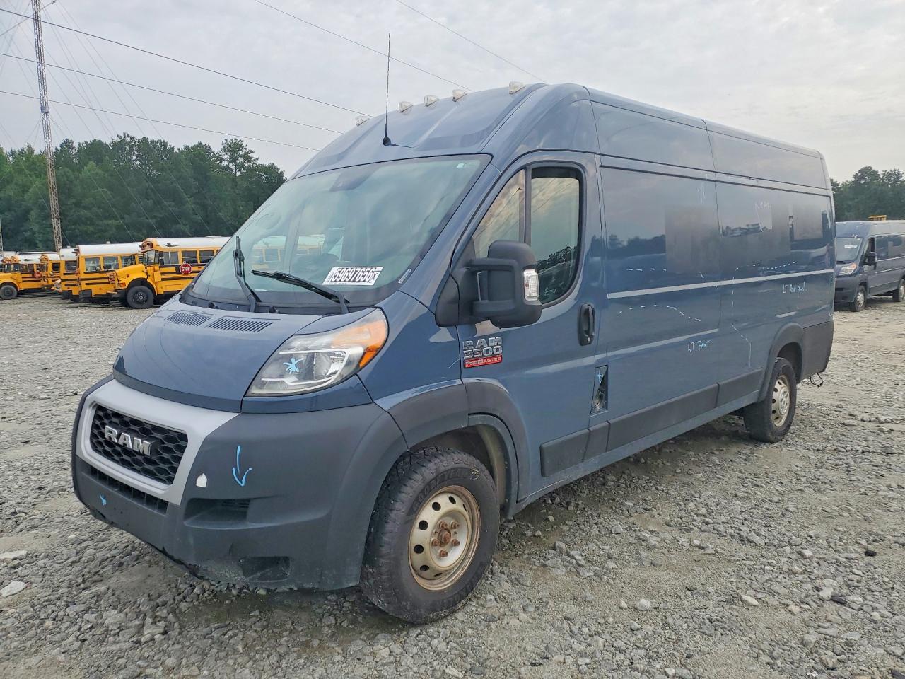 2021 RAM PROMASTER DELIVERY VAN | 3C6MRVJG7ME541261 | UPCARS