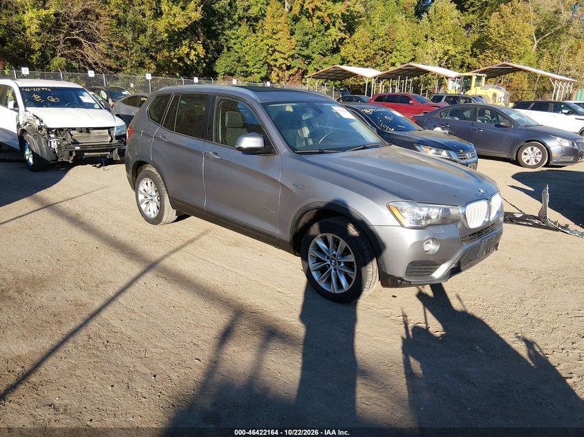 2015 BMW X3 XDRIVE28I | 5UXWX9C57F0D48003 | UPCARS
