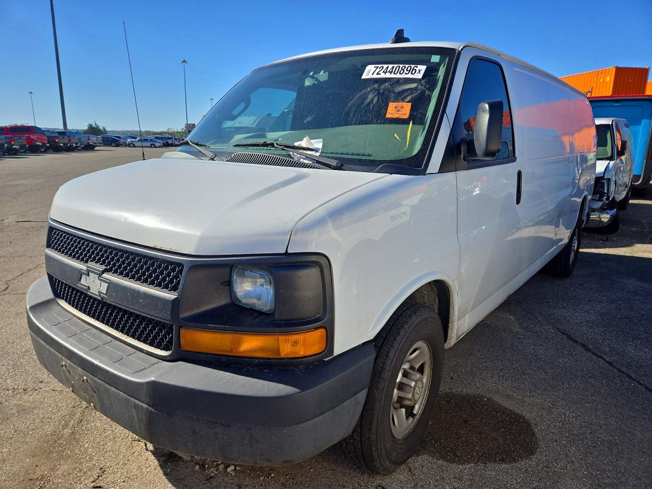 2016 CHEVROLET EXPRESS G2 - DELIVERY VAN | 1GCWGBFF6G1154620 | UPCARS
