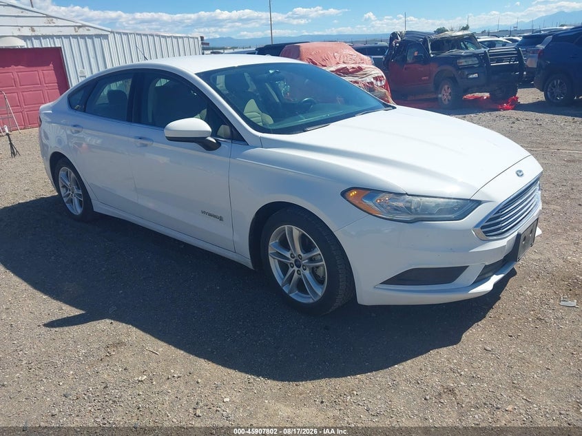 2018 FORD FUSION HYBRID S | 3FA6P0UU6JR100923 | UPCARS