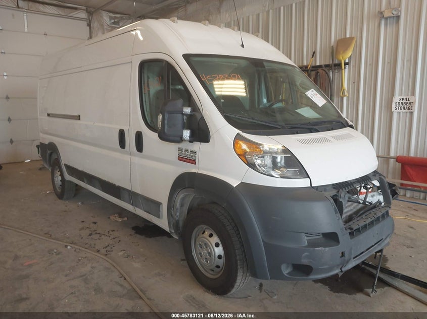 2018 RAM PROMASTER 2500 HIGH ROOF 159 WB | 3C6TRVDG5JE119752 | UPCARS
