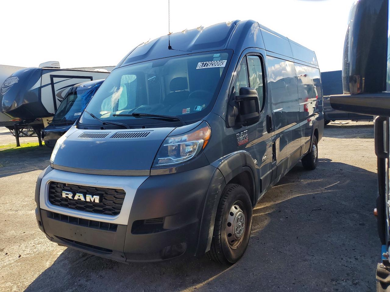 2020 RAM PROMASTER DELIVERY VAN | 3C6URVJG4LE143665 | UPCARS