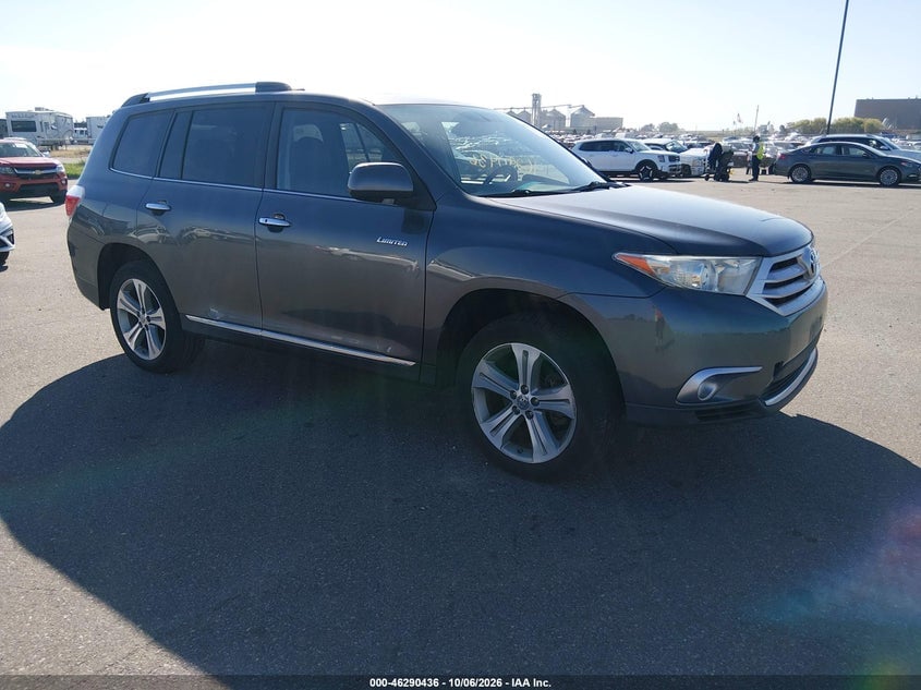 2011 TOYOTA HIGHLANDER LIMITED V6 | 5TDDK3EHXBS091886 | UPCARS