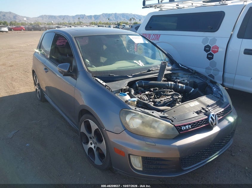 2010 VOLKSWAGEN GTI 2-DOOR W/PZEV (M6) | WVWED7AJXAW418946 | UPCARS