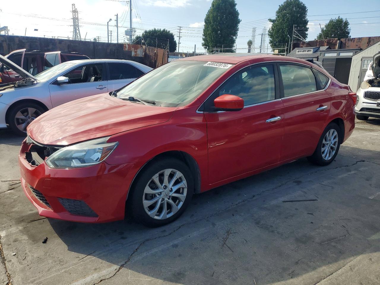 2017 NISSAN SENTRA SV | 3N1AB7APXHY313595 | UPCARS