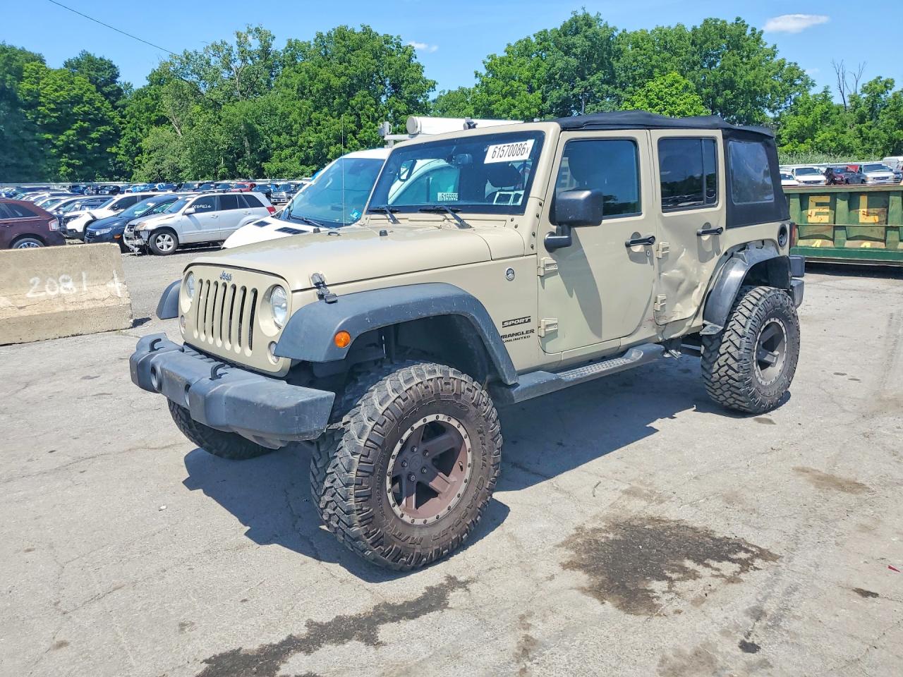 2017 JEEP WRANGLER SPORT | 1C4BJWDGXHL692844 | UPCARS