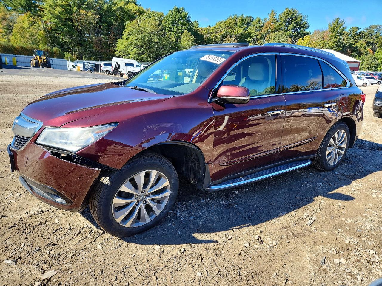 2014 ACURA MDX TECHNOLOGY | 5FRYD4H45EB025683 | UPCARS