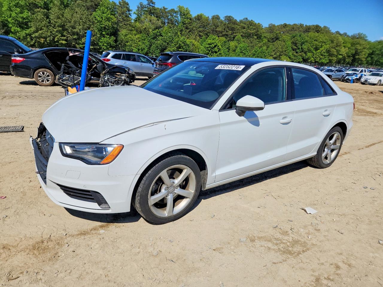 2016 AUDI A3 PREMIUM | WAUB8GFF0G1068340 | UPCARS