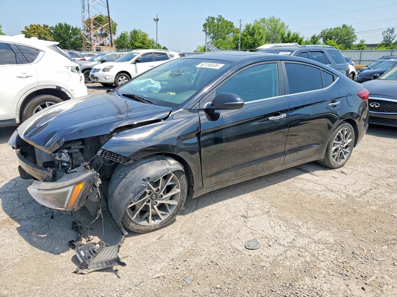 2019 HYUNDAI ELANTRA SE | KMHD84LF5KU876667 | UPCARS