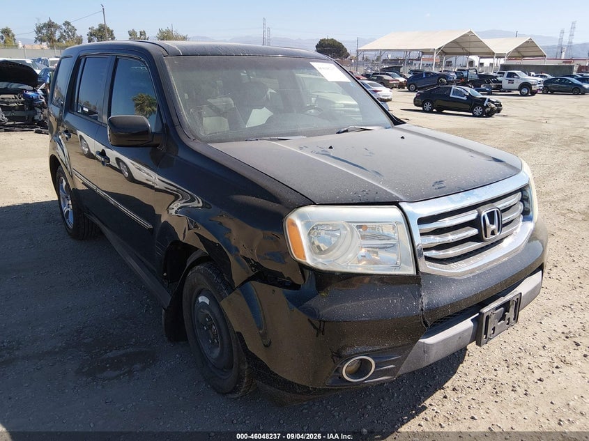 2012 HONDA PILOT EX-L | 5FNYF3H56CB013683 | UPCARS