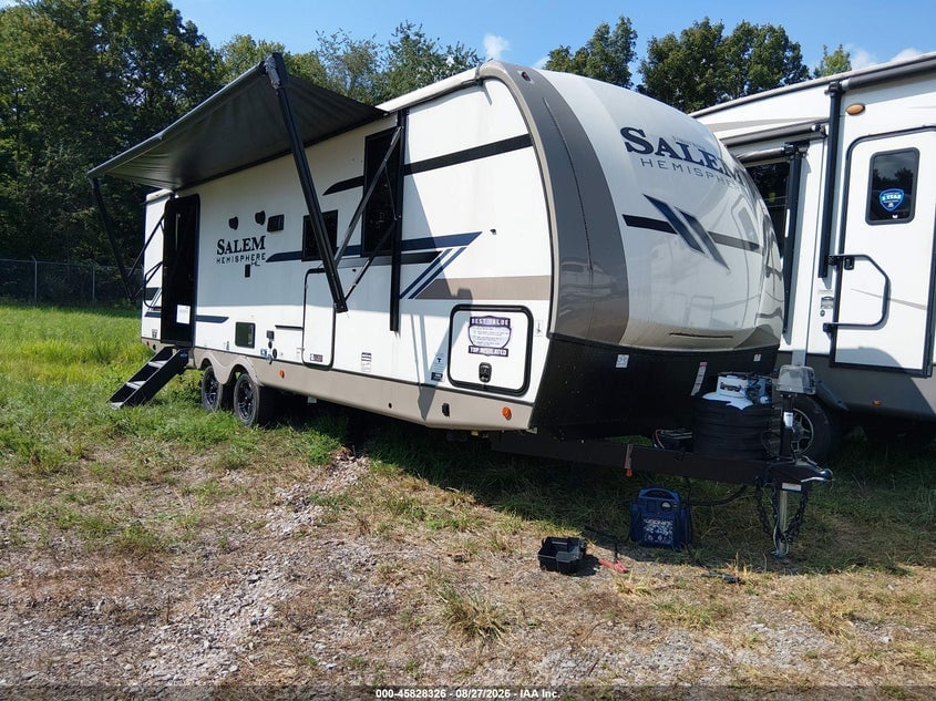 2024 FOREST RIVER SALEM HEMISPHERE SL 25RBHL TRAVEL TRAILER | 4X4TSBA25RU091852 | UPCARS
