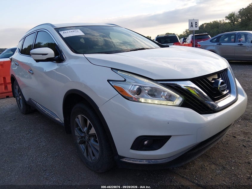 2017 NISSAN MURANO SL | 5N1AZ2MH0HN203406 | UPCARS