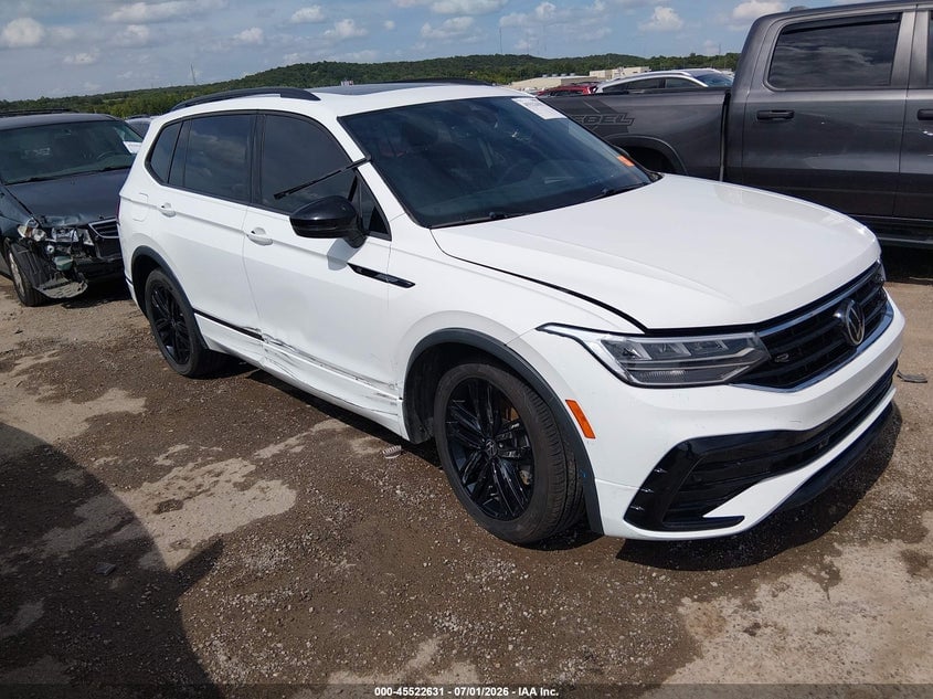 2022 VOLKSWAGEN TIGUAN 2.0T SE R-LINE BLACK | 3VVCB7AX0NM044470 | UPCARS