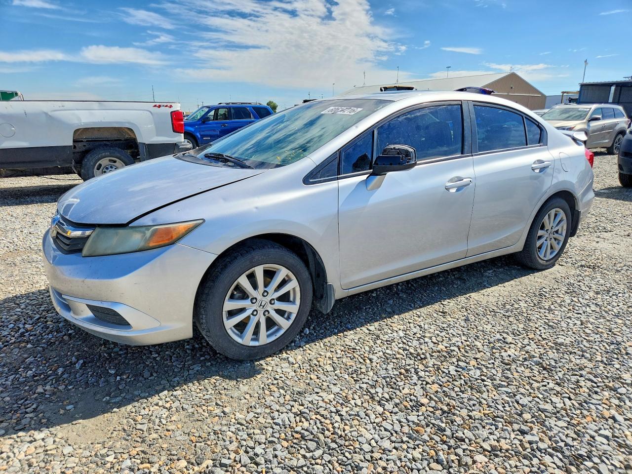 2012 HONDA CIVIC EX | 2HGFB2F86CH328456 | UPCARS