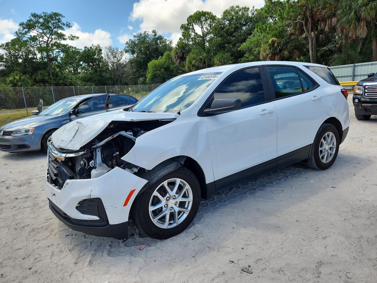 2022 CHEVROLET EQUINOX LS | 3GNAXFEV7NS114589 | UPCARS