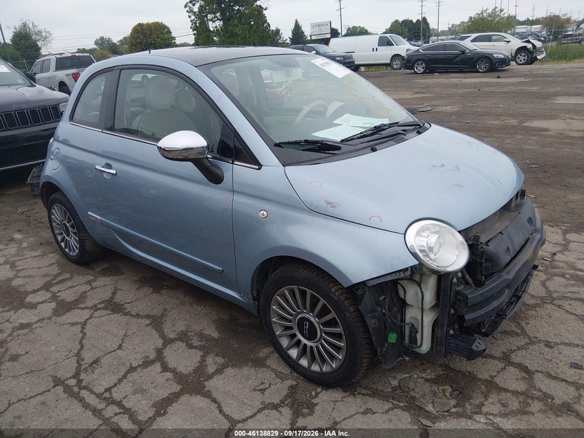 2013 FIAT 500 LOUNGE | 3C3CFFCR0DT739472 | UPCARS