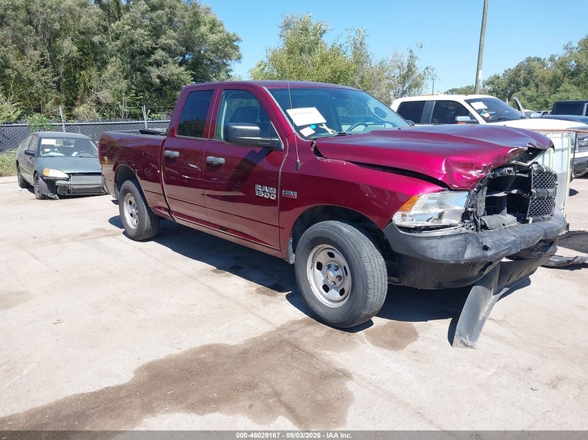 2017 RAM 1500 TRADESMAN  4X4 6'4 BOX | 1C6RR7FT2HS644713 | UPCARS