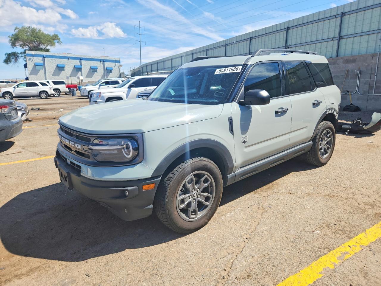 2022 FORD BRONCO BIG BEND | 3FMCR9B60NRE33796 | UPCARS
