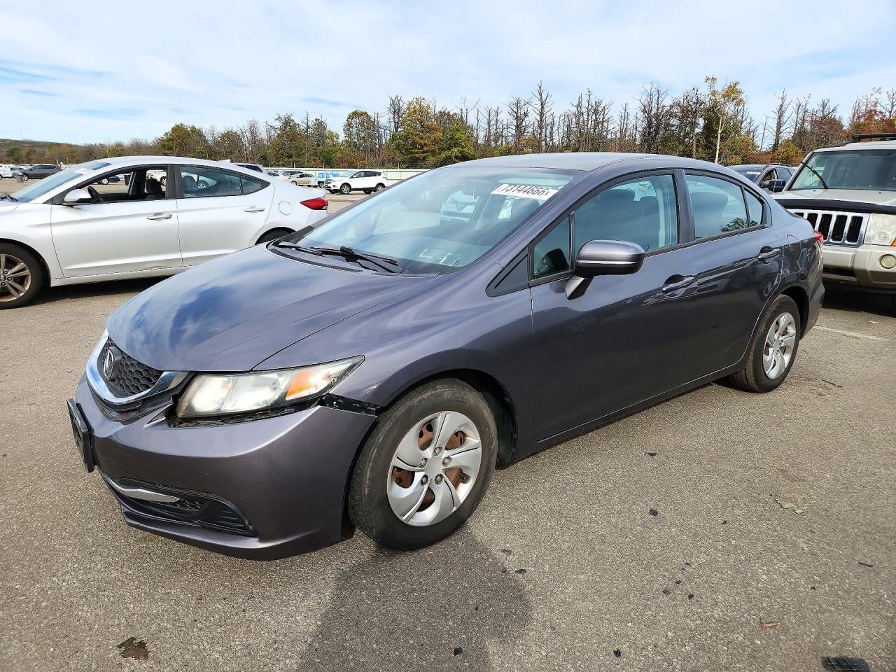 2015 HONDA CIVIC LX | 19XFB2F50FE259655 | UPCARS